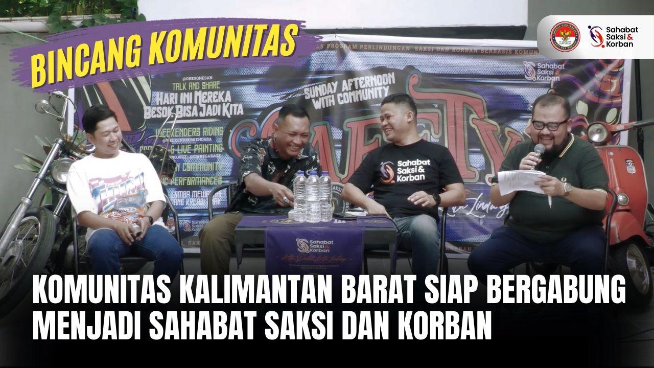 Bincang Komunitas #3: Ngobrol Seru Bareng Komunitas Bikers dan Graffiti Kalimantan Barat