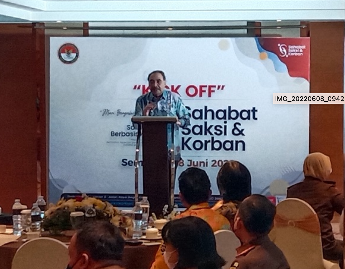 KICK OFF - Program Perlindungan Saksi dan Korban Berbasis Komunitas Wilayah Jawa Tengah