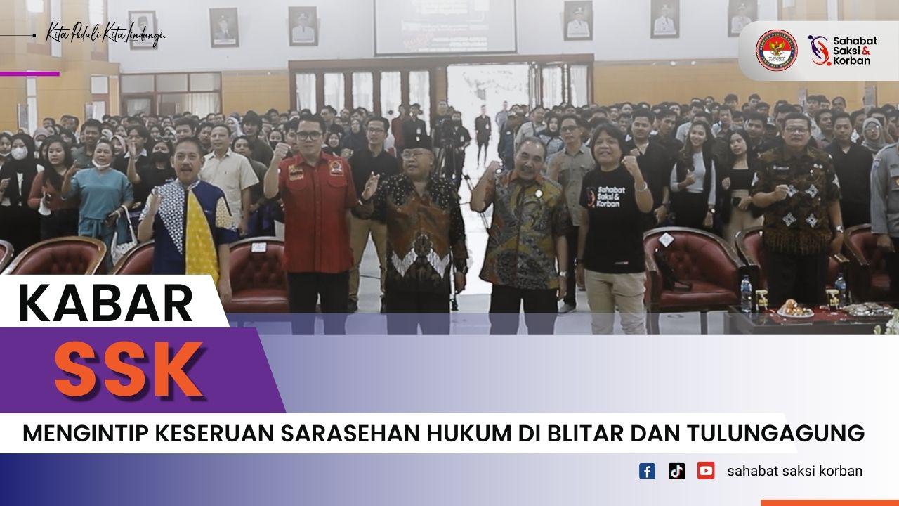 Mengintip Keseruan Sarasehan Hukum di Blitar dan Tulungagung