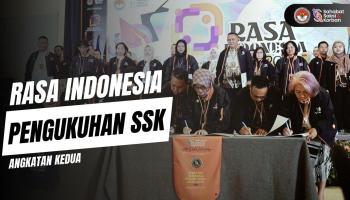 Melihat Pengukuhan SSK Angkatan Kedua di RASA Indonesia